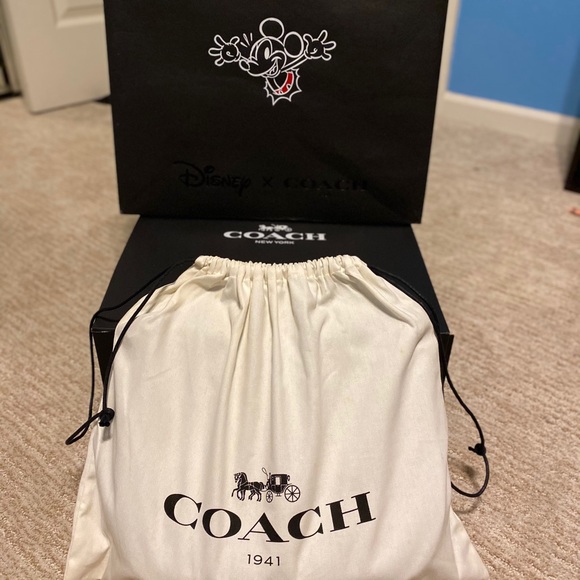 Disney Coach, Mickey Mouse Crossbody (NWT) - Picture 2 of 13